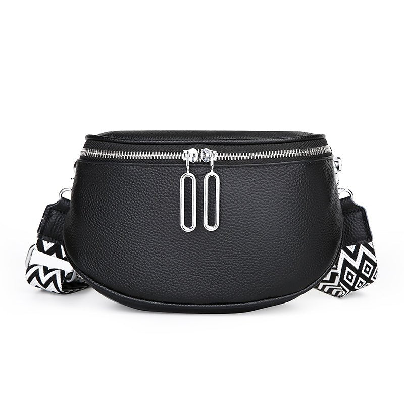 Leather Belt Bag with Mini Detail
