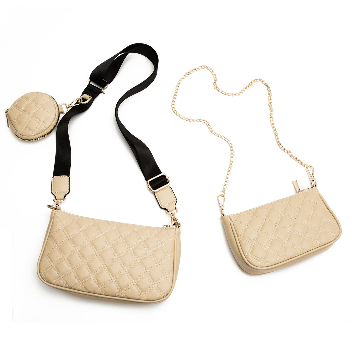 Croc-Effect Crossbody Bag