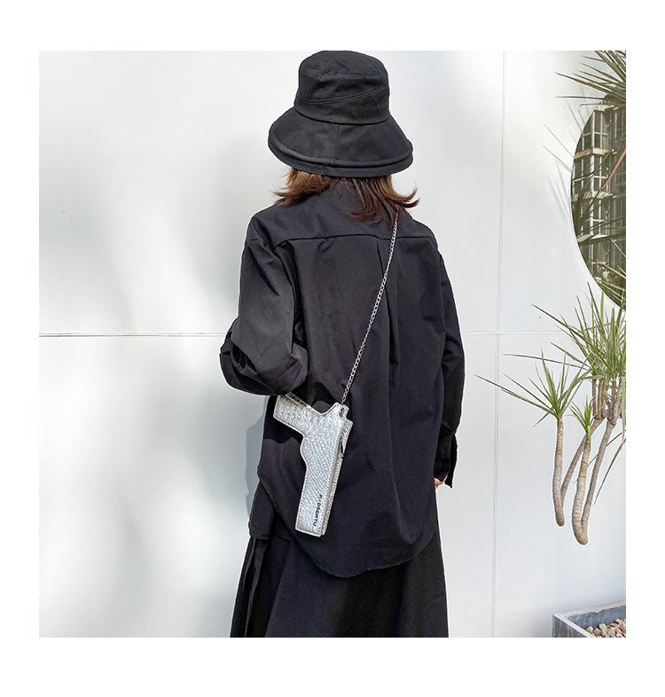 Sculpted Crossbody Bag
