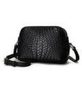 Contemporary Crossbody Bag in Genuine Leather