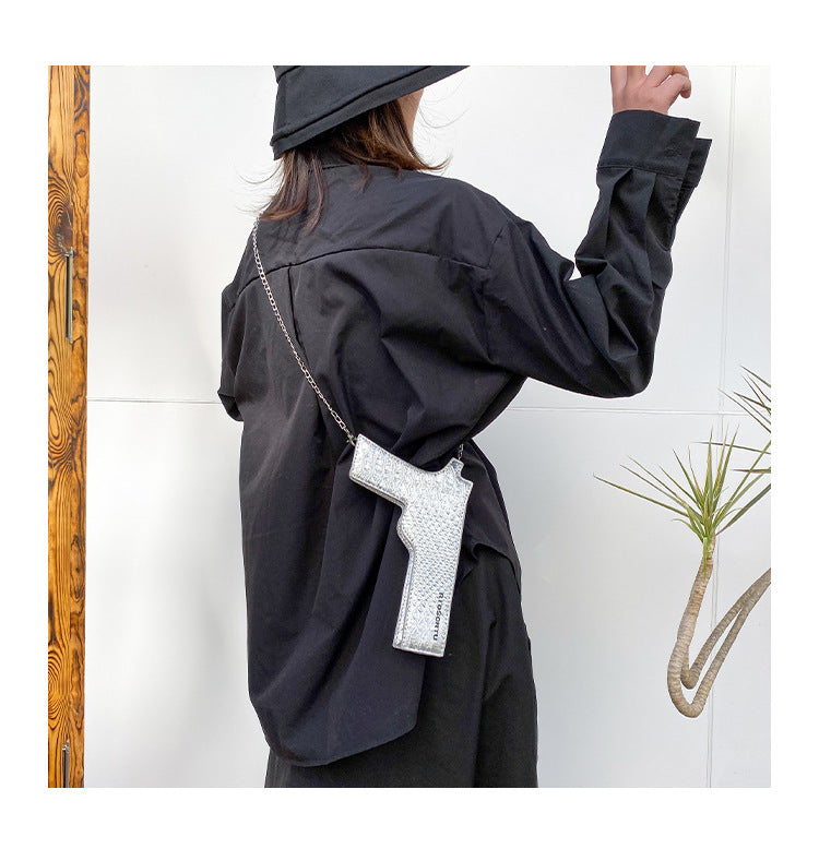 Sculpted Crossbody Bag