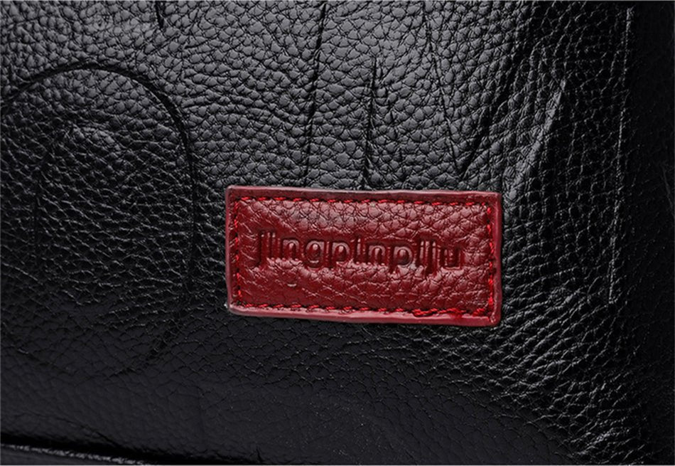 Modern Tote Bag in Leather