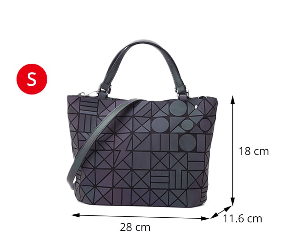Geometric Hobo Bag