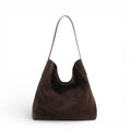 Effortless Verity Suede Shoulder Bag