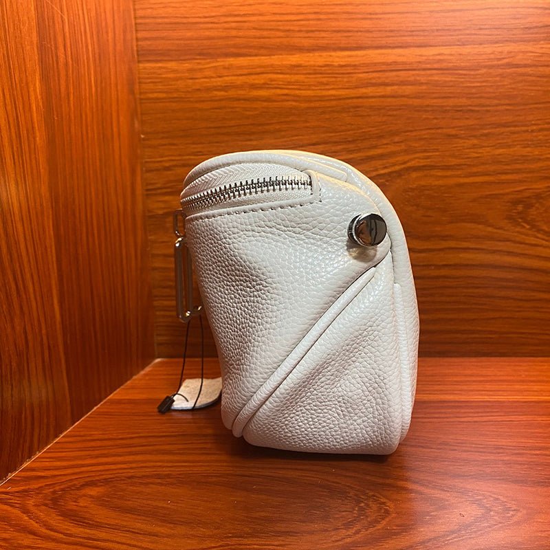 Leather Belt Bag with Mini Detail