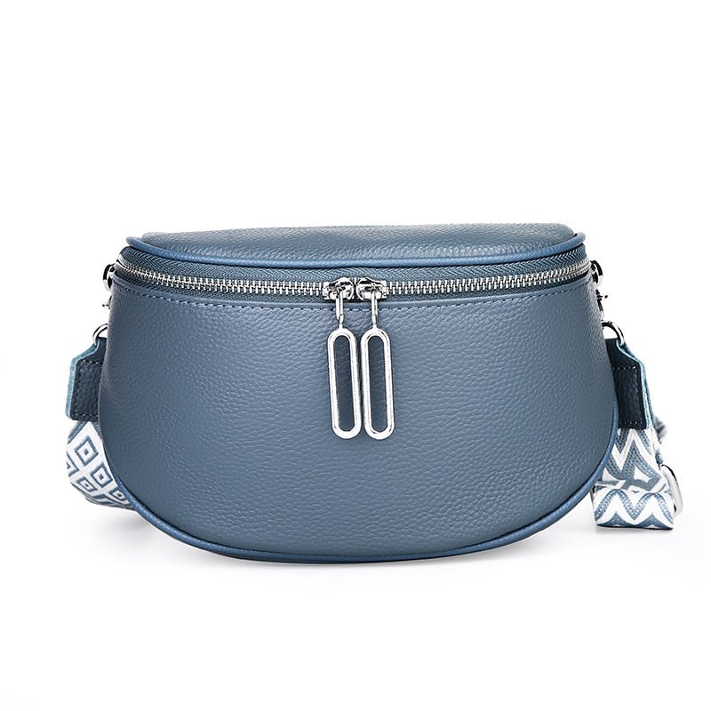 Leather Belt Bag with Mini Detail