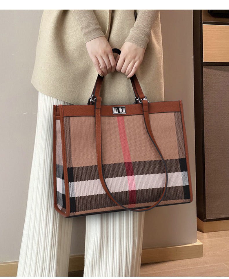 Roomy Genuine Leather Tote Bag