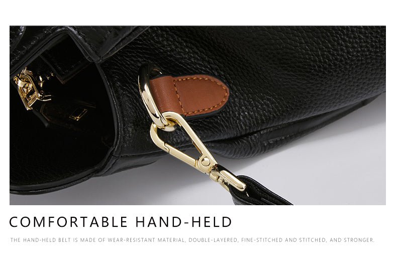Signature Tote Bag in Genuine Leather