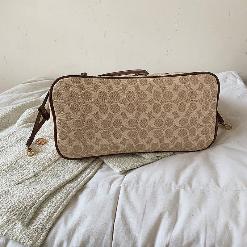 Graffiti-Print Tote Bag