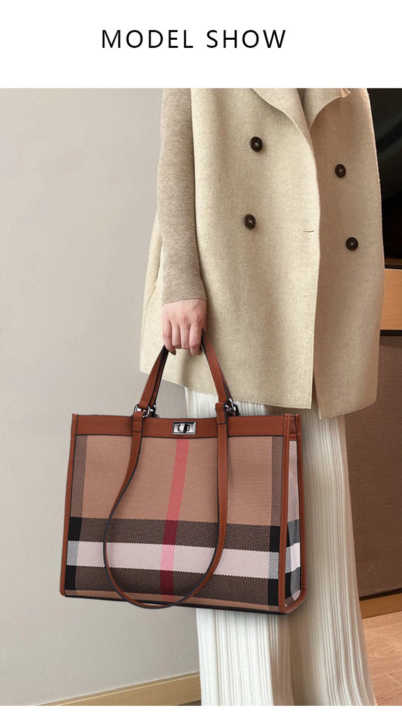 Roomy Genuine Leather Tote Bag