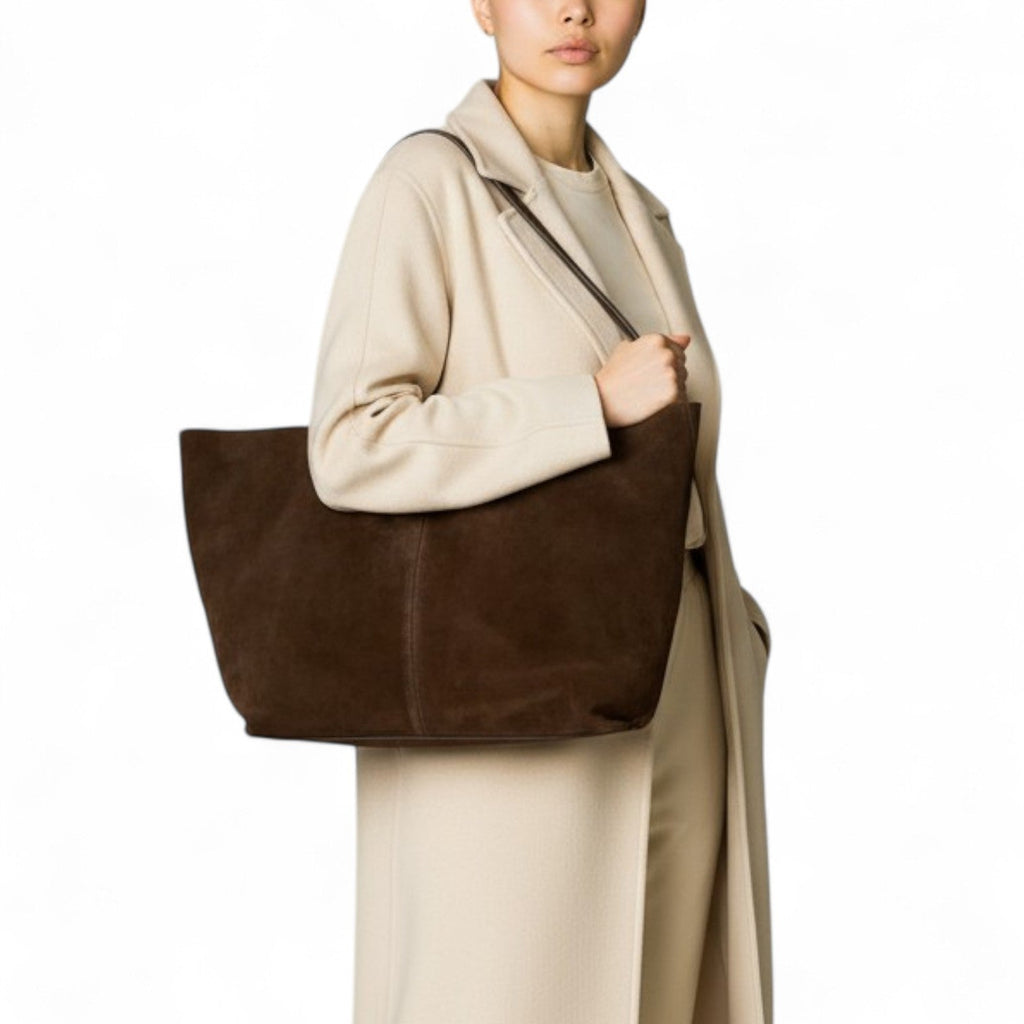 Timeless Suede Shoulder Bag