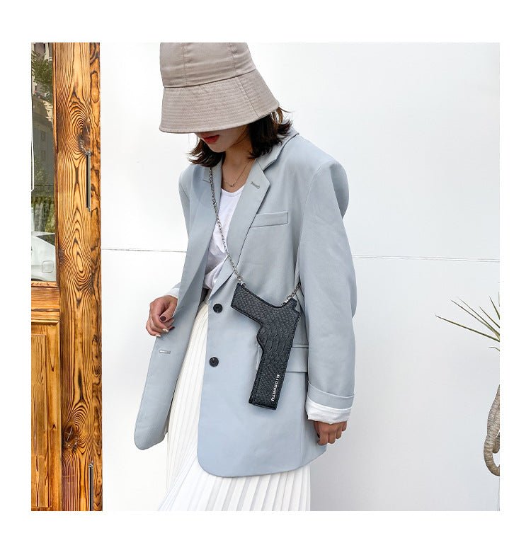 Sculpted Crossbody Bag