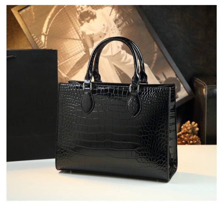 Refined Genuine Leather Phone Bag