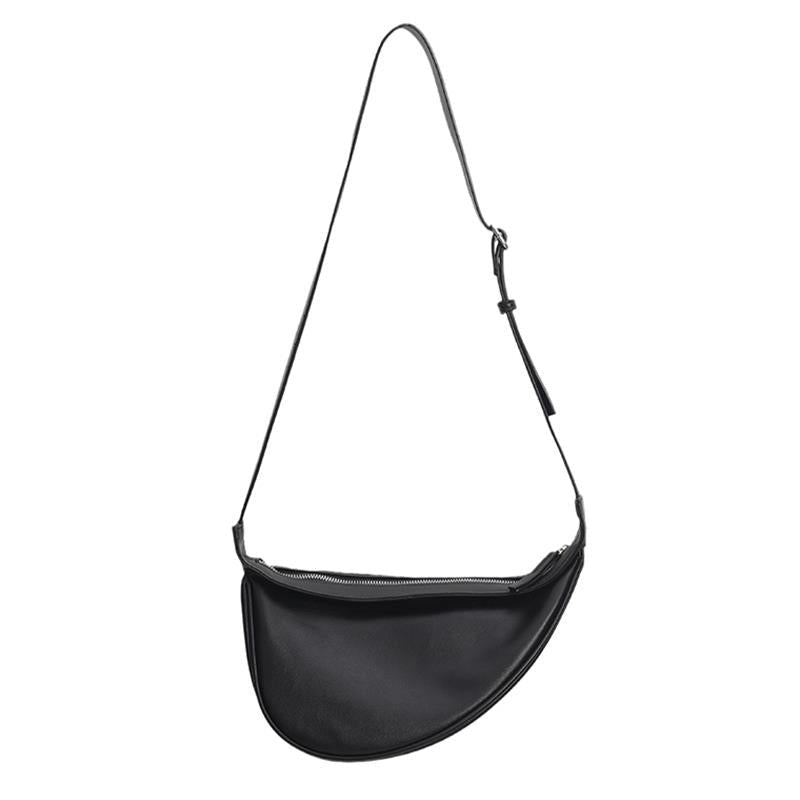 Half-Moon Chest Bag in Leather