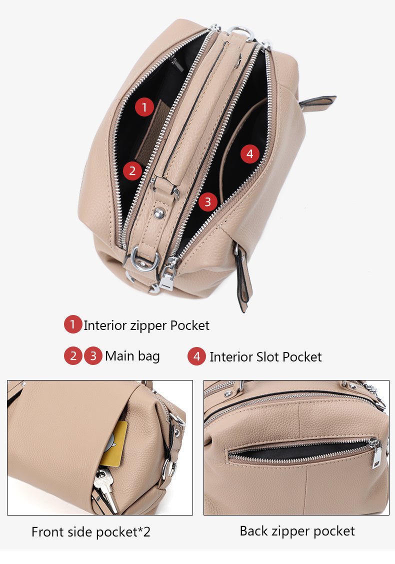 Statement Genuine Leather Tote Bag