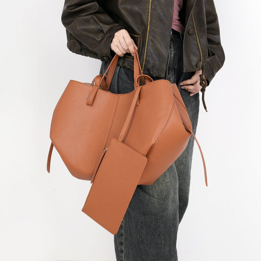 Statement Leather Tote Bag